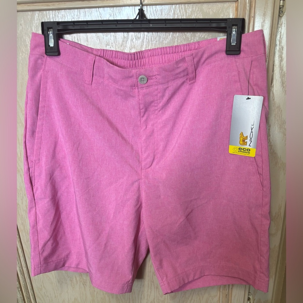NEW Nicklaus Pink‎ Golf Shorts